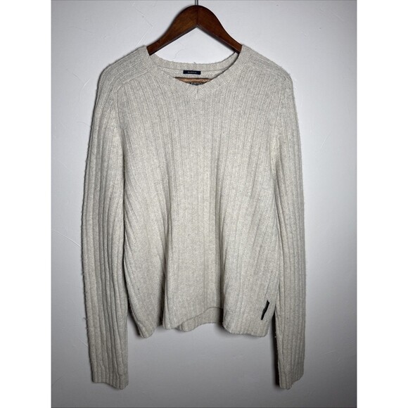 Abercrombie and Fitch Lambswool Muscle Sweater Men's Size Large - Picture 1 of 13